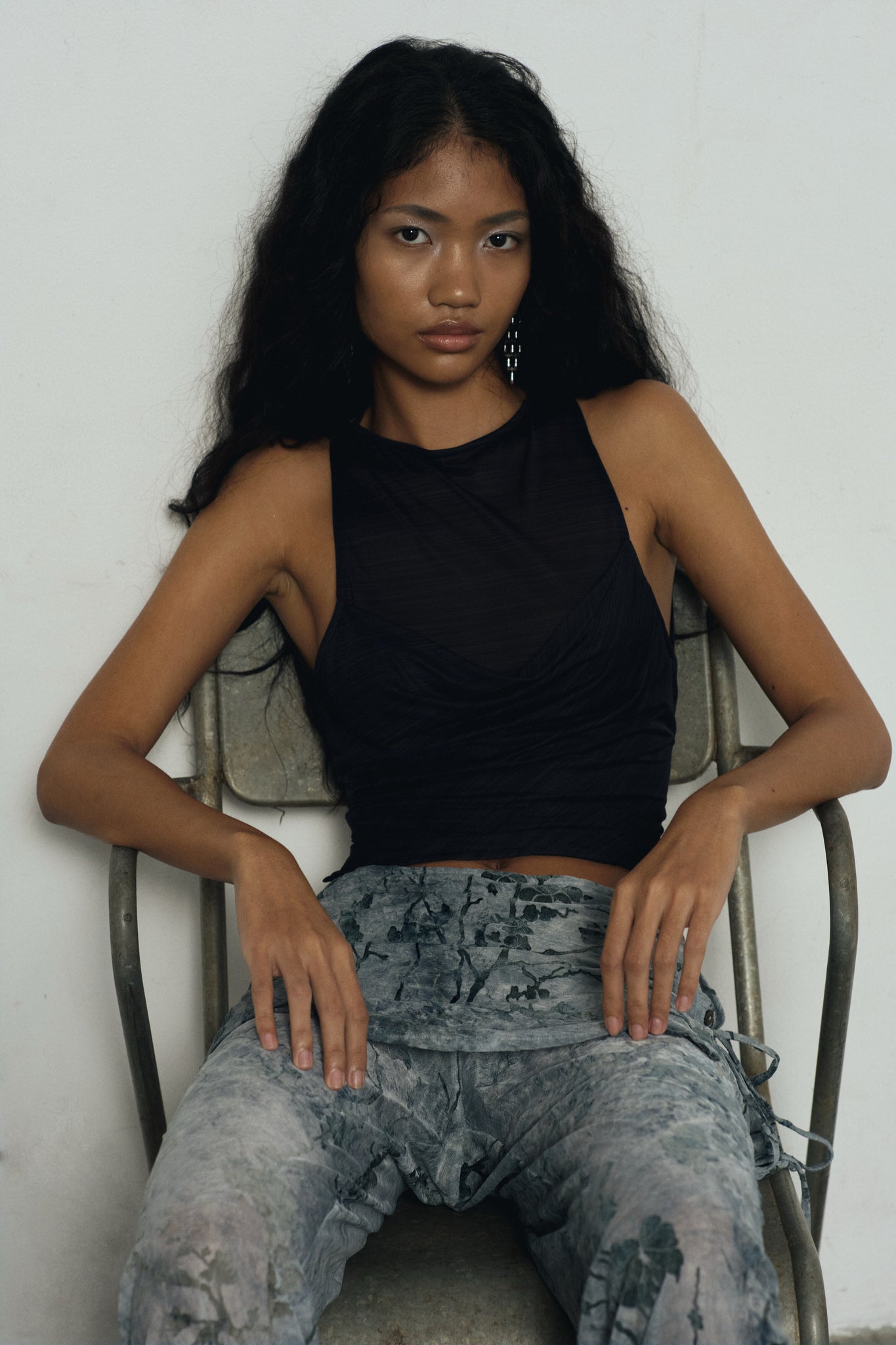 Backless Draping Top