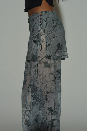 LACE APRON TROUSERS
