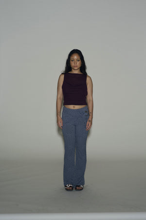 Backless Draping Top