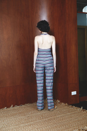 Vibrant Stripe drawstring pants
