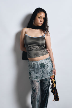 LACE APRON TROUSERS